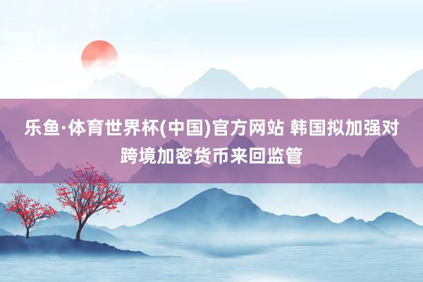 乐鱼·体育世界杯(中国)官方网站 韩国拟加强对跨境加密货币来回监管