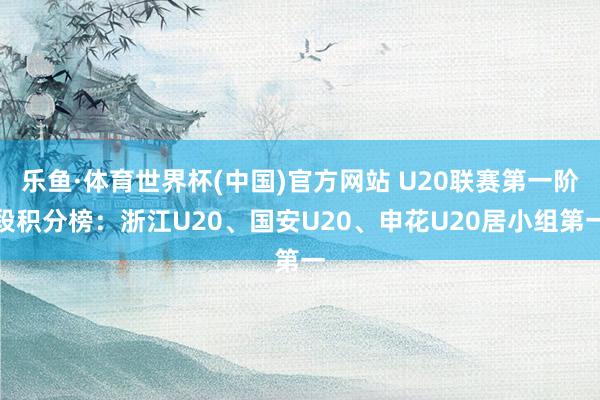 乐鱼·体育世界杯(中国)官方网站 U20联赛第一阶段积分榜：浙江U20、国安U20、申花U20居小组第一