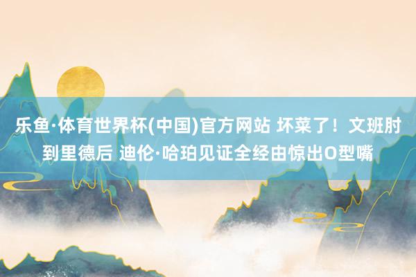 乐鱼·体育世界杯(中国)官方网站 坏菜了！文班肘到里德后 迪伦·哈珀见证全经由惊出O型嘴