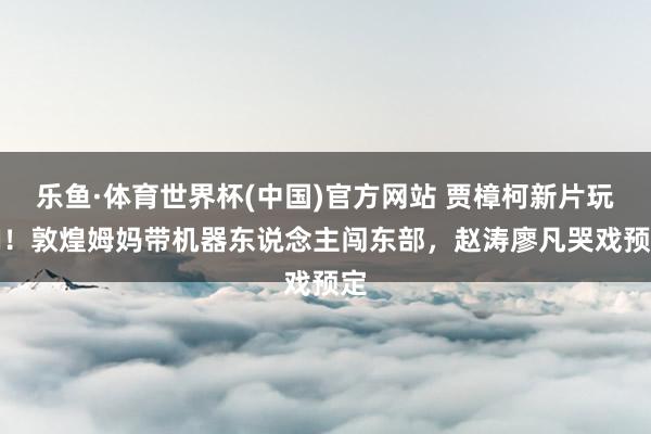 乐鱼·体育世界杯(中国)官方网站 贾樟柯新片玩AI！敦煌姆妈带机器东说念主闯东部，赵涛廖凡哭戏预定
